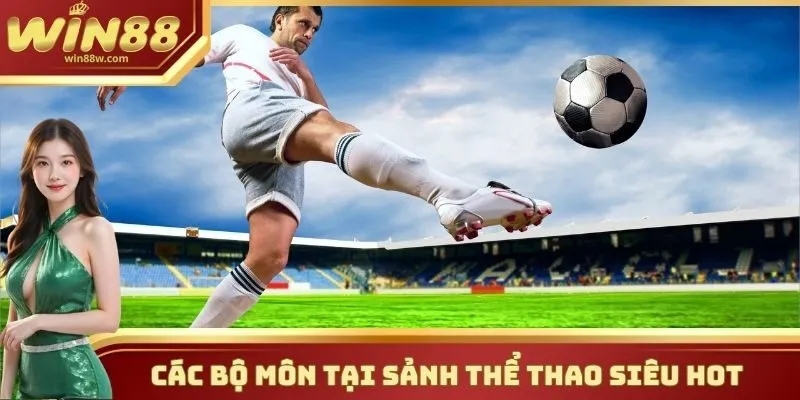 Các bộ môn tại sảnh thể thao siêu hot