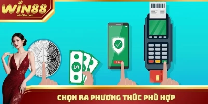 Nạp Tiền Trực Tuyến - Thực Hiện Siêu Tốc, Tiền Vào Tức Thì 2 Chọn ra phương thức phù hợp